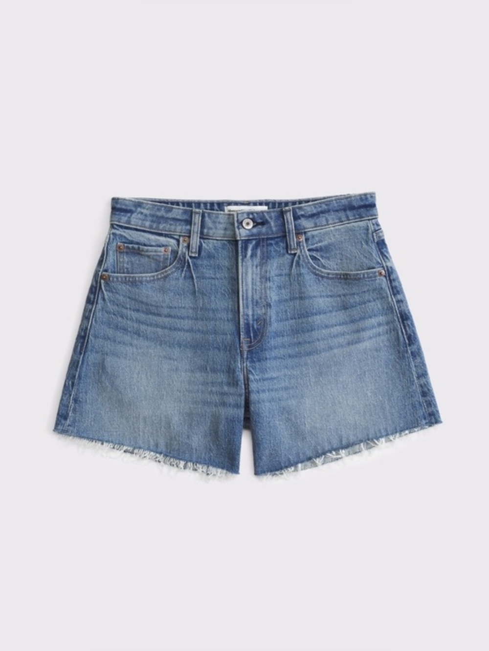 Abercrombie & Fitch Curve Love High Rise Dad Shorts Size 31